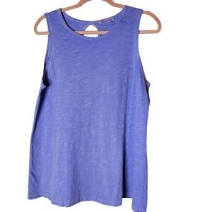 Fresh Produce cotton periwinkle tank top. Size SM #844
